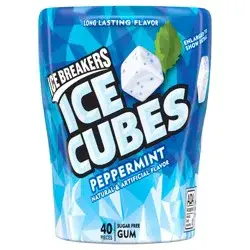 Ice Breakers Ice Cubes Peppermint Sugar-Free Gum