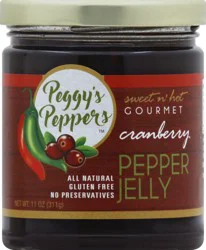 Peggys Peppers Pepper Jelly 11 oz