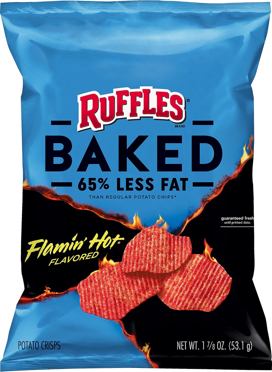 slide 4 of 5, Ruffles Baked Flamin Hot, 1.87 oz