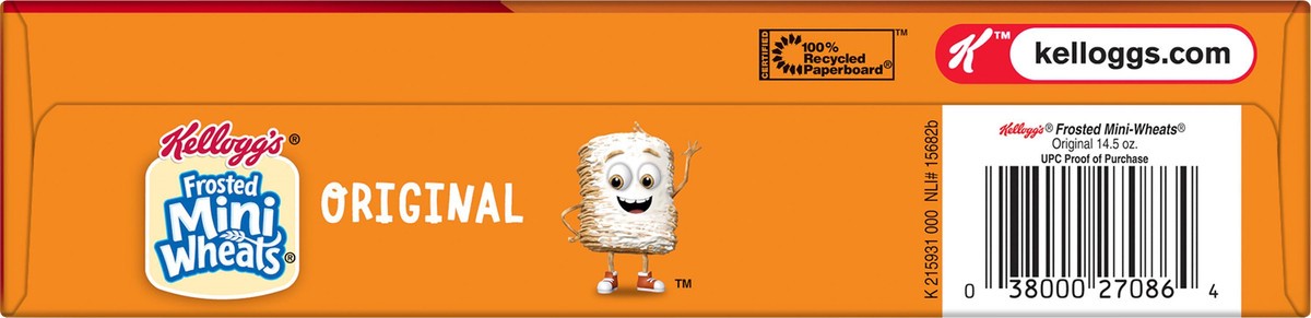 slide 4 of 8, Frosted Mini-Wheats Kellogg's Frosted Mini Wheats Original Breakfast Cereal, 14.5 oz