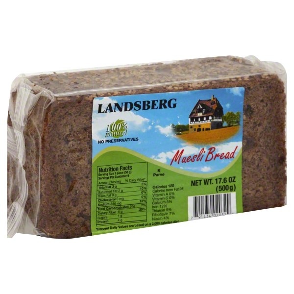 slide 1 of 5, Landsberg Bread 17.6 oz, 17.6 oz