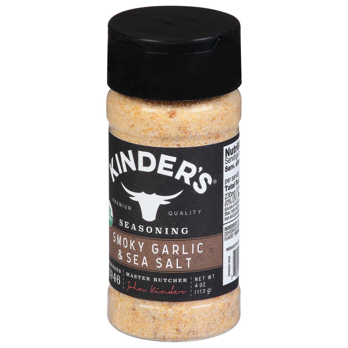 slide 3 of 11, Kinder's Organic Roasted Garlic Salt - Each, 