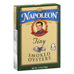 Napoleon Tiny Smoked Oysters 3.75 oz