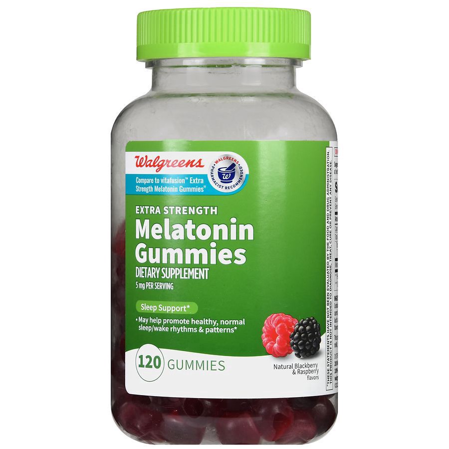 slide 2 of 5, Walgreens Extra Strength Melatonin 5 mg, 120 ct