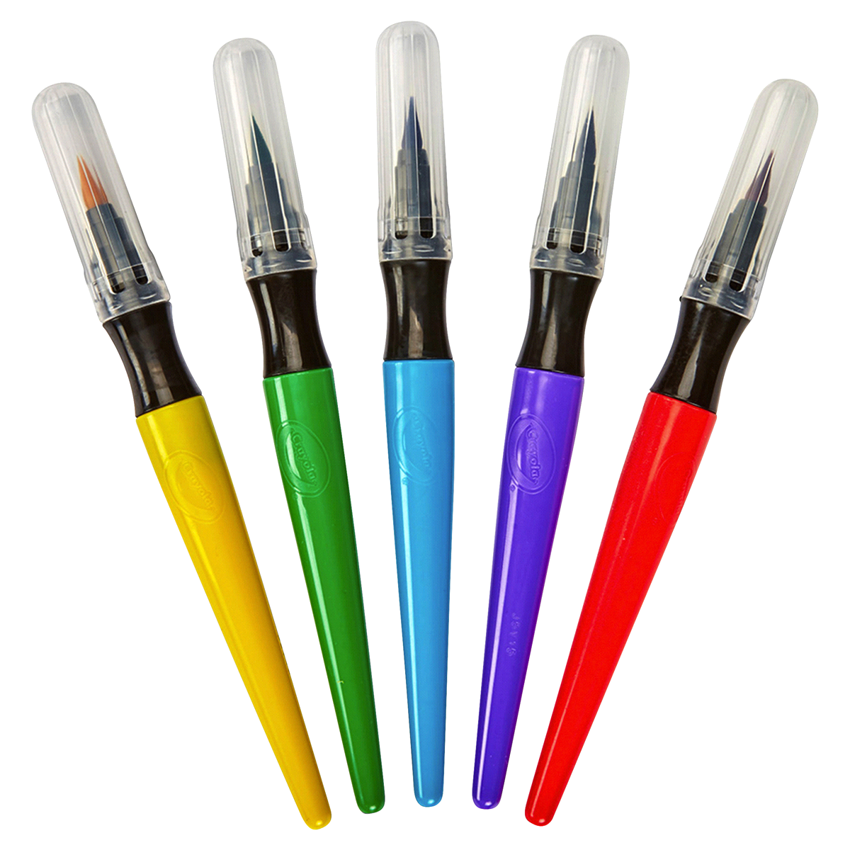 slide 4 of 8, Crayola Paint Brush Pens, 5 ct
