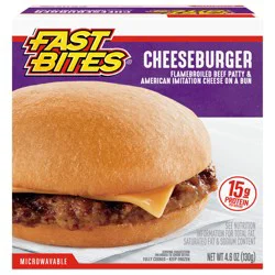 Fast Bites Cheeseburger 4.6 oz