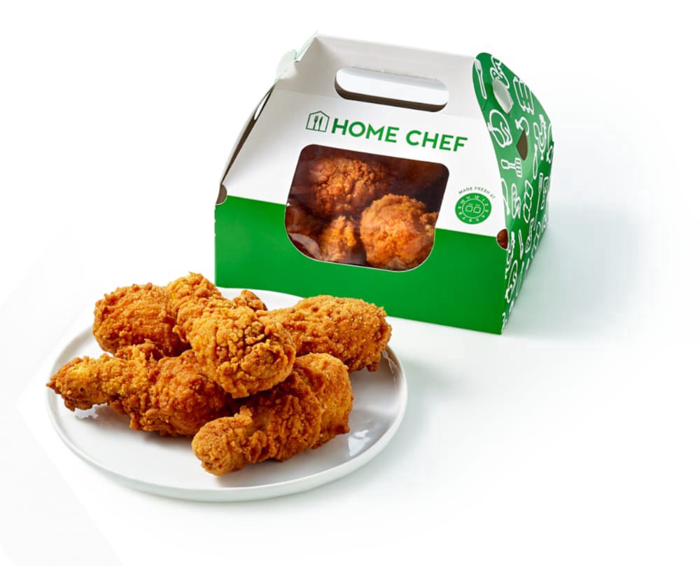 slide 1 of 1, Home Chef Fried Chicken Drumsticks, 5 ct