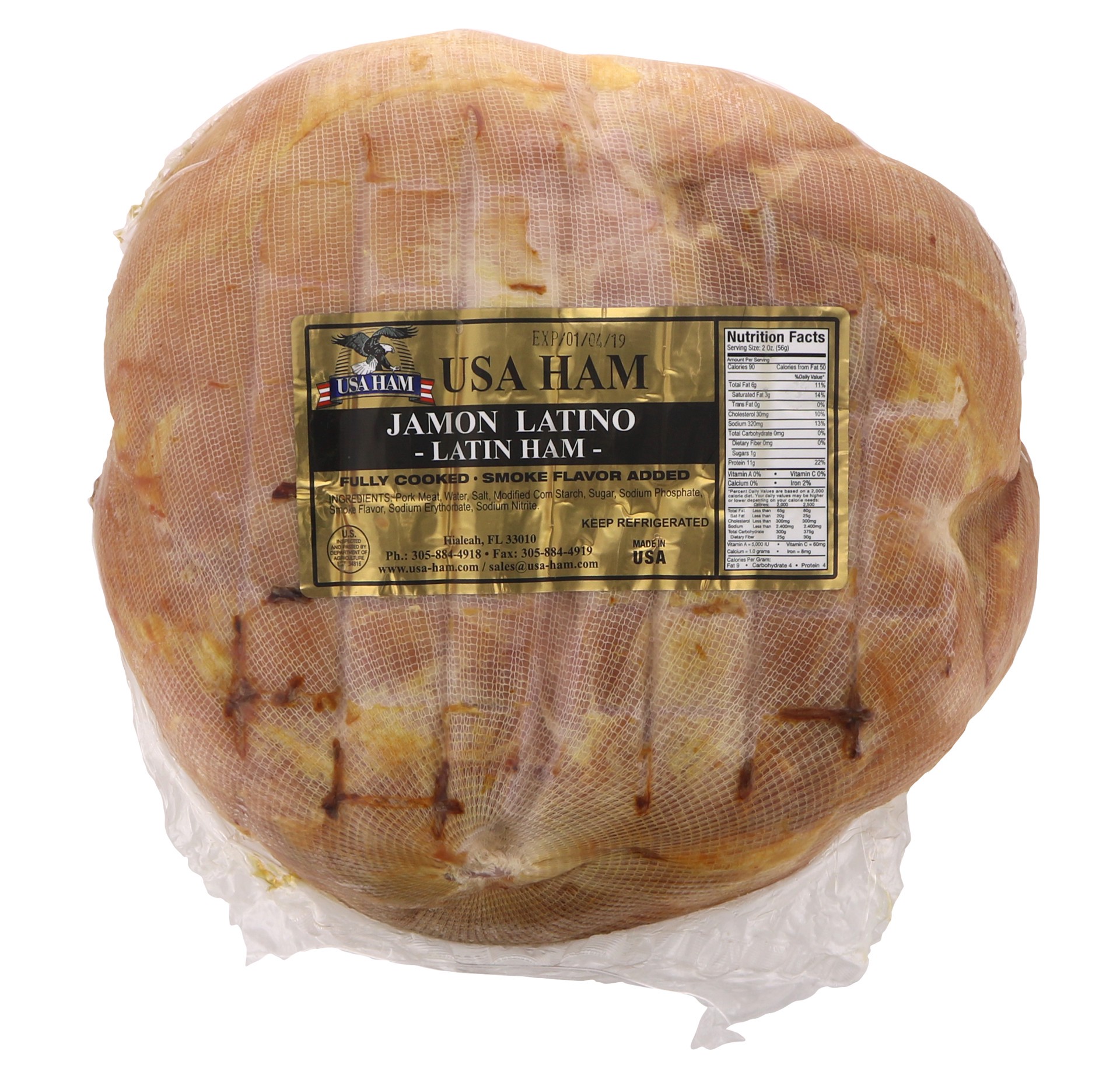 slide 1 of 1, USA Ham Jamon Latino (Latin Ham), per lb