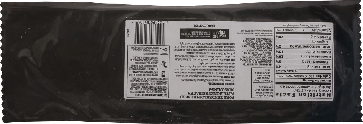 slide 4 of 13, Prairie Fresh Signature Mild Heat Honey Sriracha Pork Tenderloin 18.4 oz, 18.4 oz