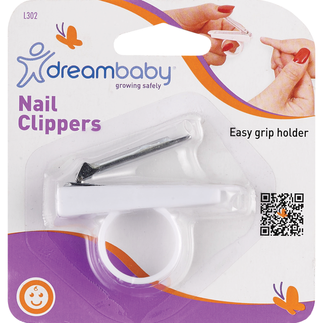 slide 1 of 1, Dream Baby Nail Clippers W/Holder, 1 ct