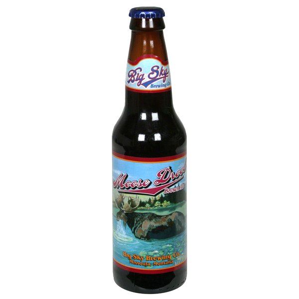 slide 1 of 1, Big Sky Moose Drool Beer Single Bottle, 12 oz