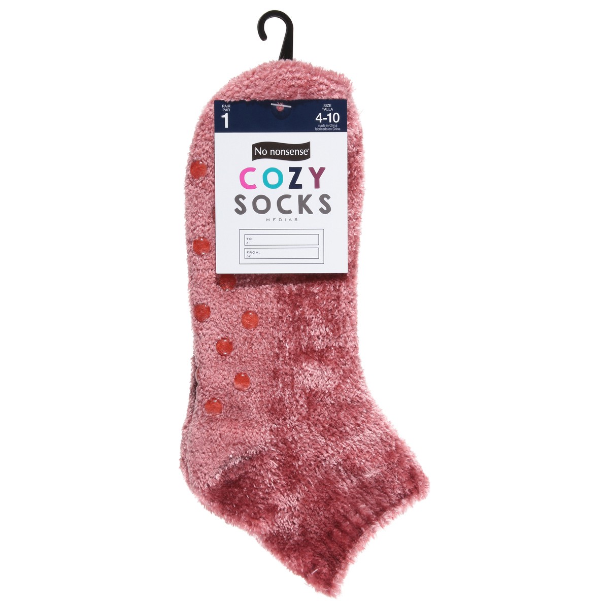 slide 2 of 11, No Nonsense Cozy Socks Size 4-10 1 ea, 1 ct