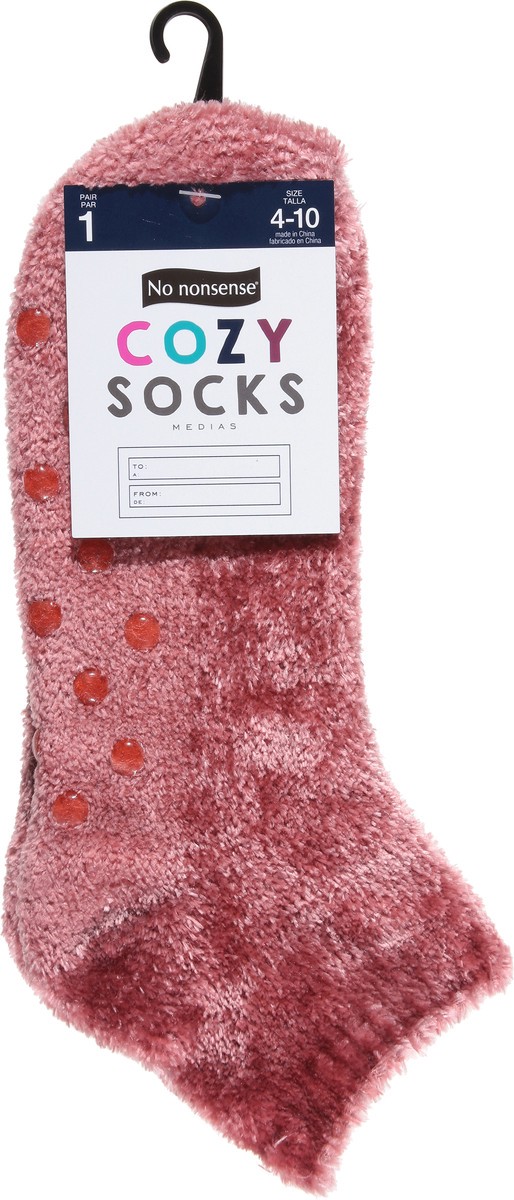 slide 10 of 11, No Nonsense Cozy Socks Size 4-10 1 ea, 1 ct