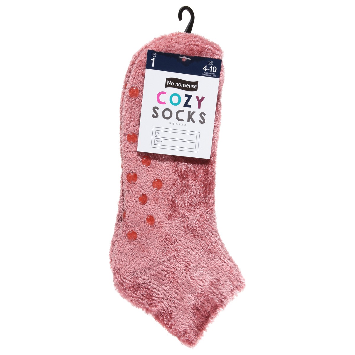 slide 5 of 11, No Nonsense Cozy Socks Size 4-10 1 ea, 1 ct