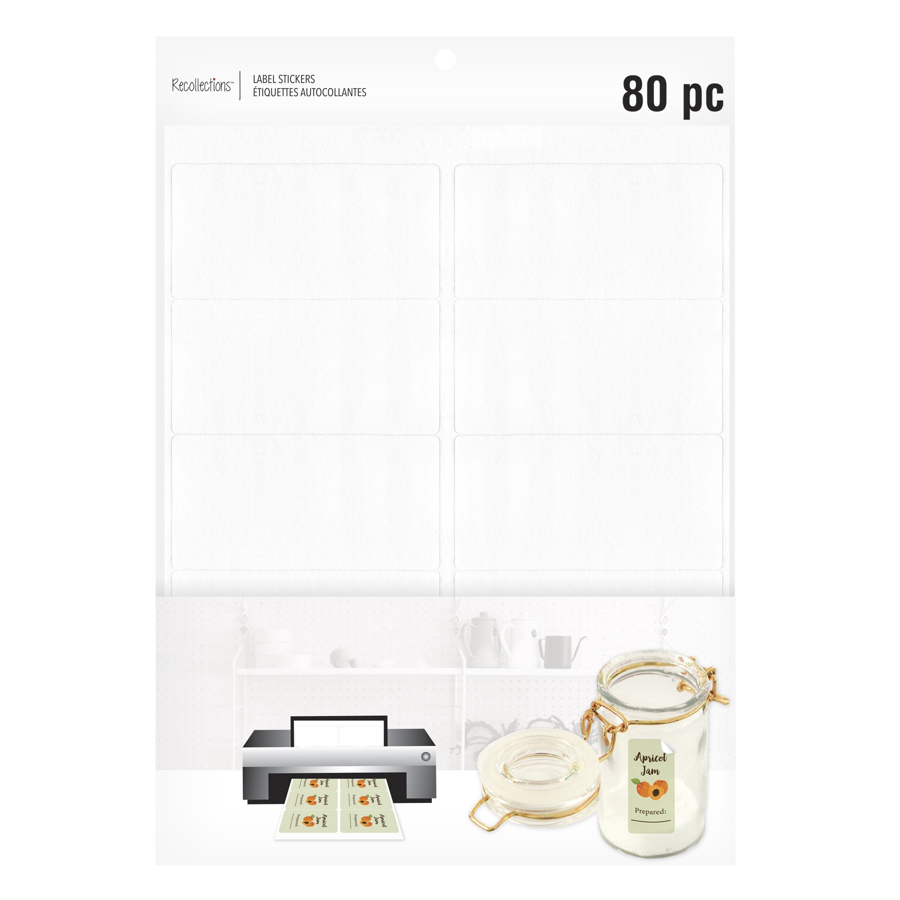 slide 2 of 3, White Shipping Labels By Recollections, 4 in x 2 in