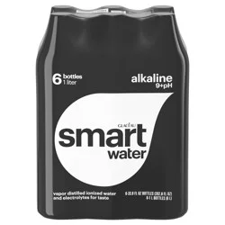 smartwater alkaline Bottles- 6 ct