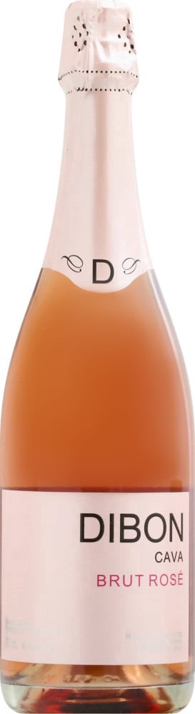 slide 3 of 3, Dibon Cava Brut Rose Wine, 750 ml