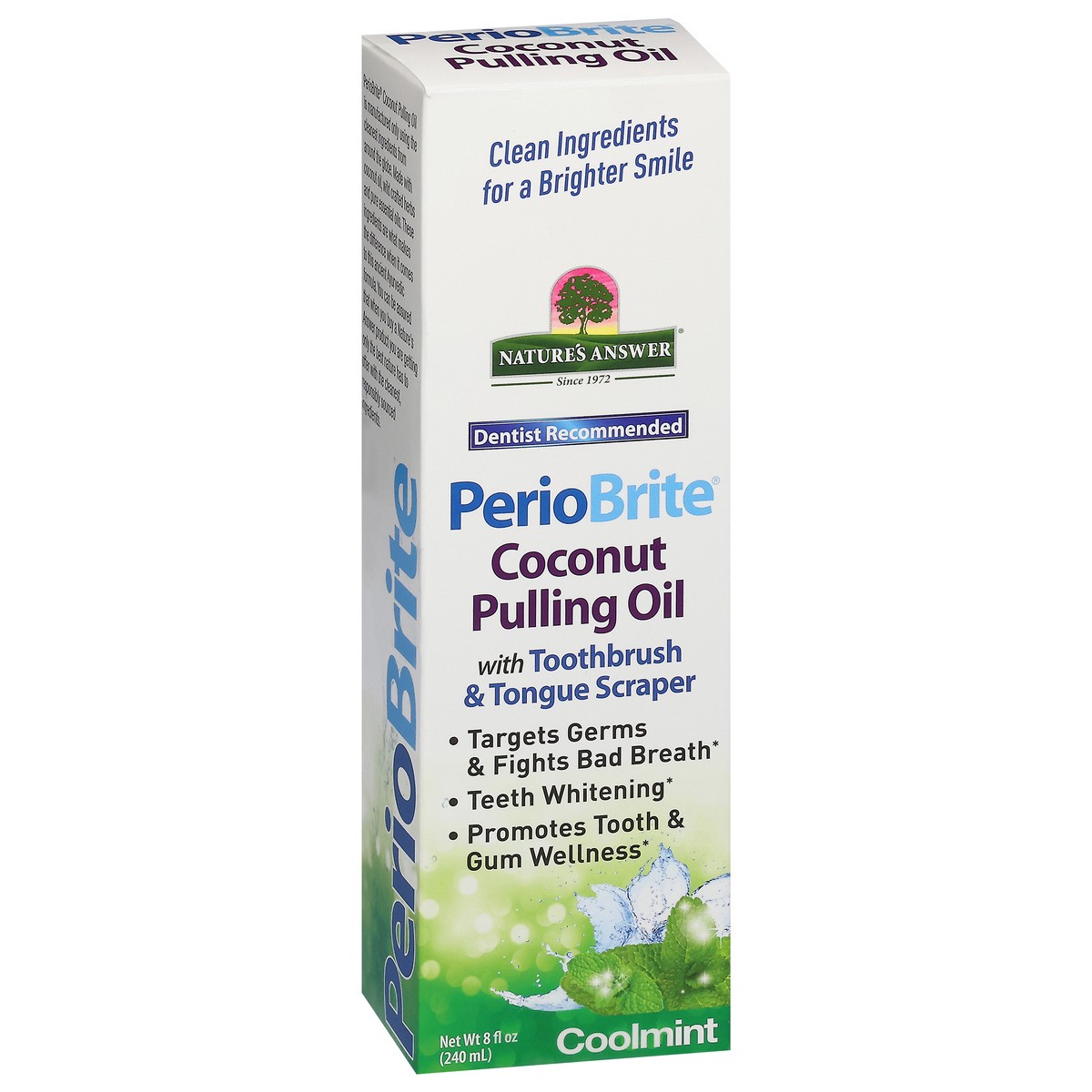 slide 4 of 12, Natures Answer Coconut Pulling Oil, 8 oz