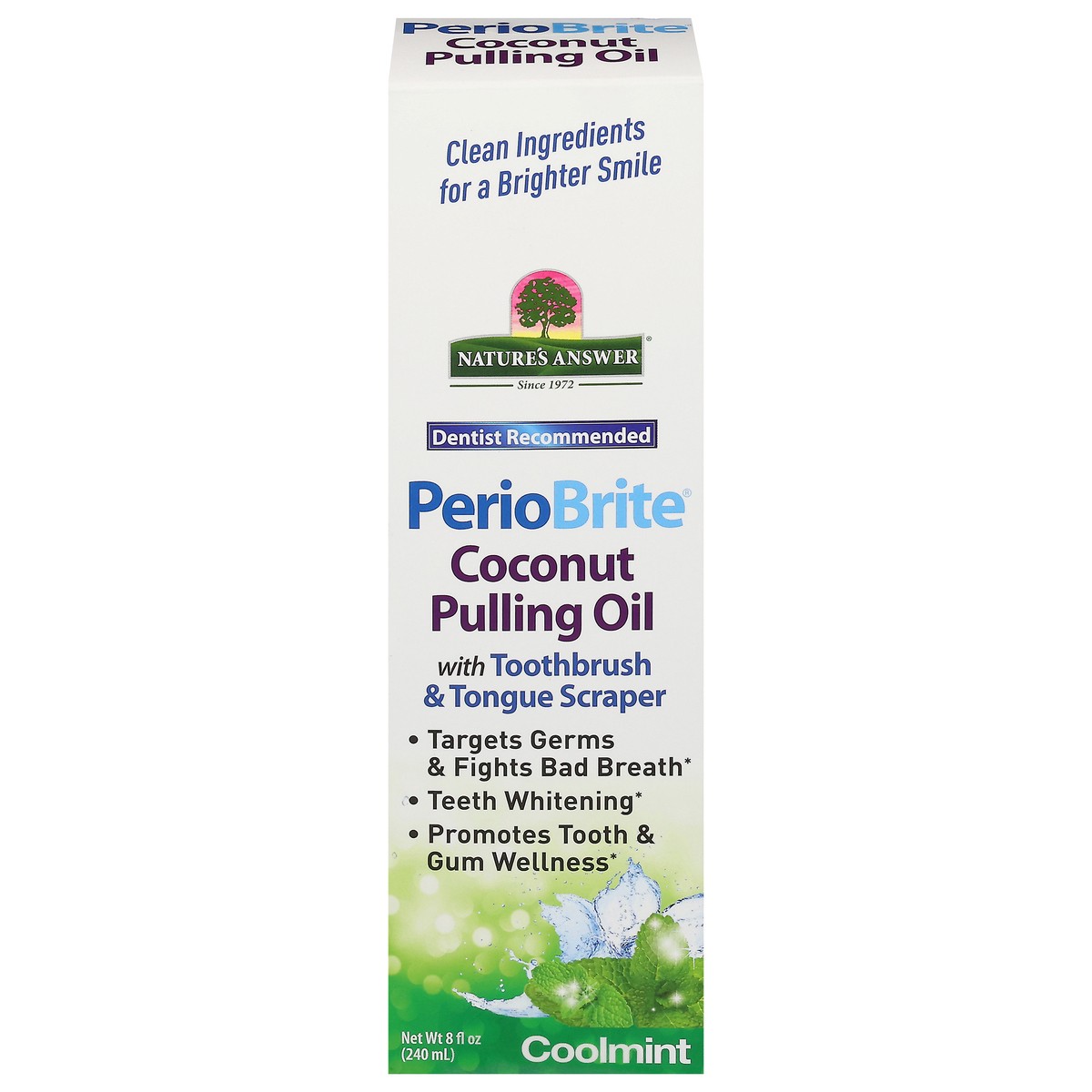 slide 5 of 12, Natures Answer Coconut Pulling Oil, 8 oz