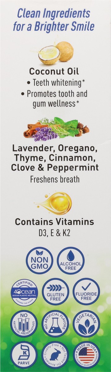 slide 11 of 12, Natures Answer Coconut Pulling Oil, 8 oz