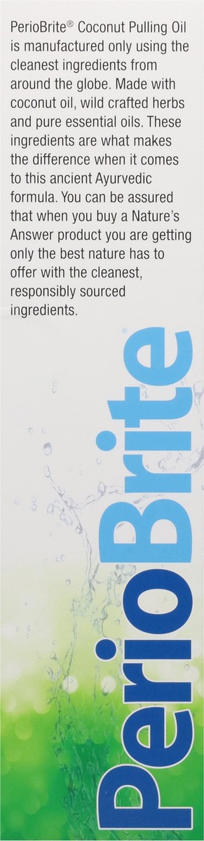 slide 2 of 12, Natures Answer Coconut Pulling Oil, 8 oz