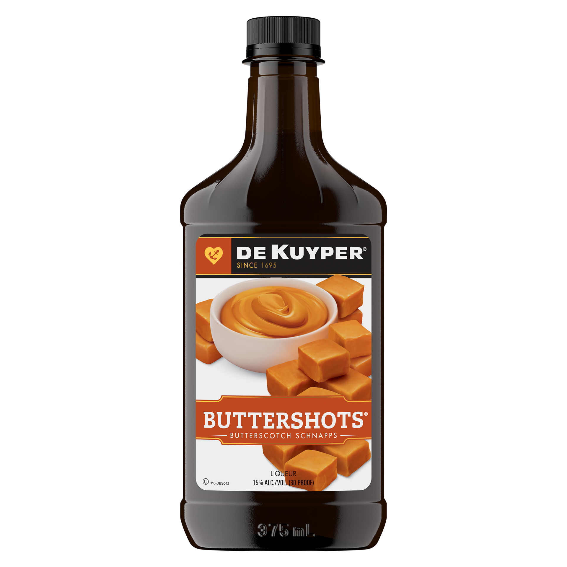 slide 2 of 2, DeKuyper Buttershots Butterscotch Schnapps Liqueur 375 ml, 375 ml