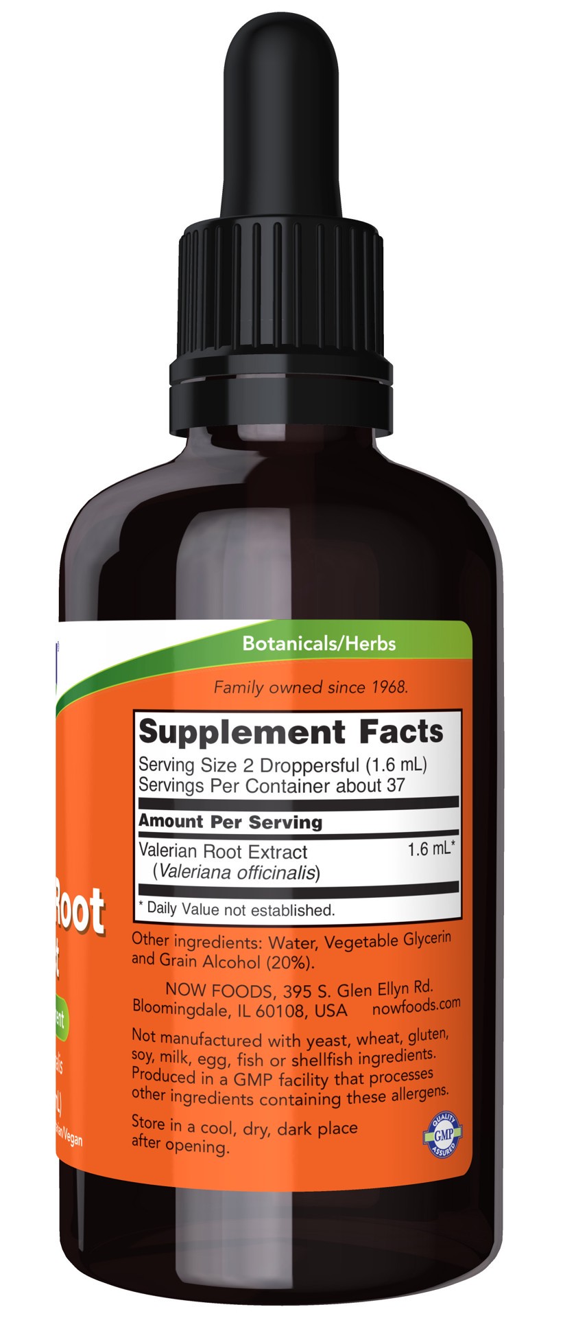 slide 3 of 4, NOW Valerian Root Extract - 2 fl. oz., 2 fl oz