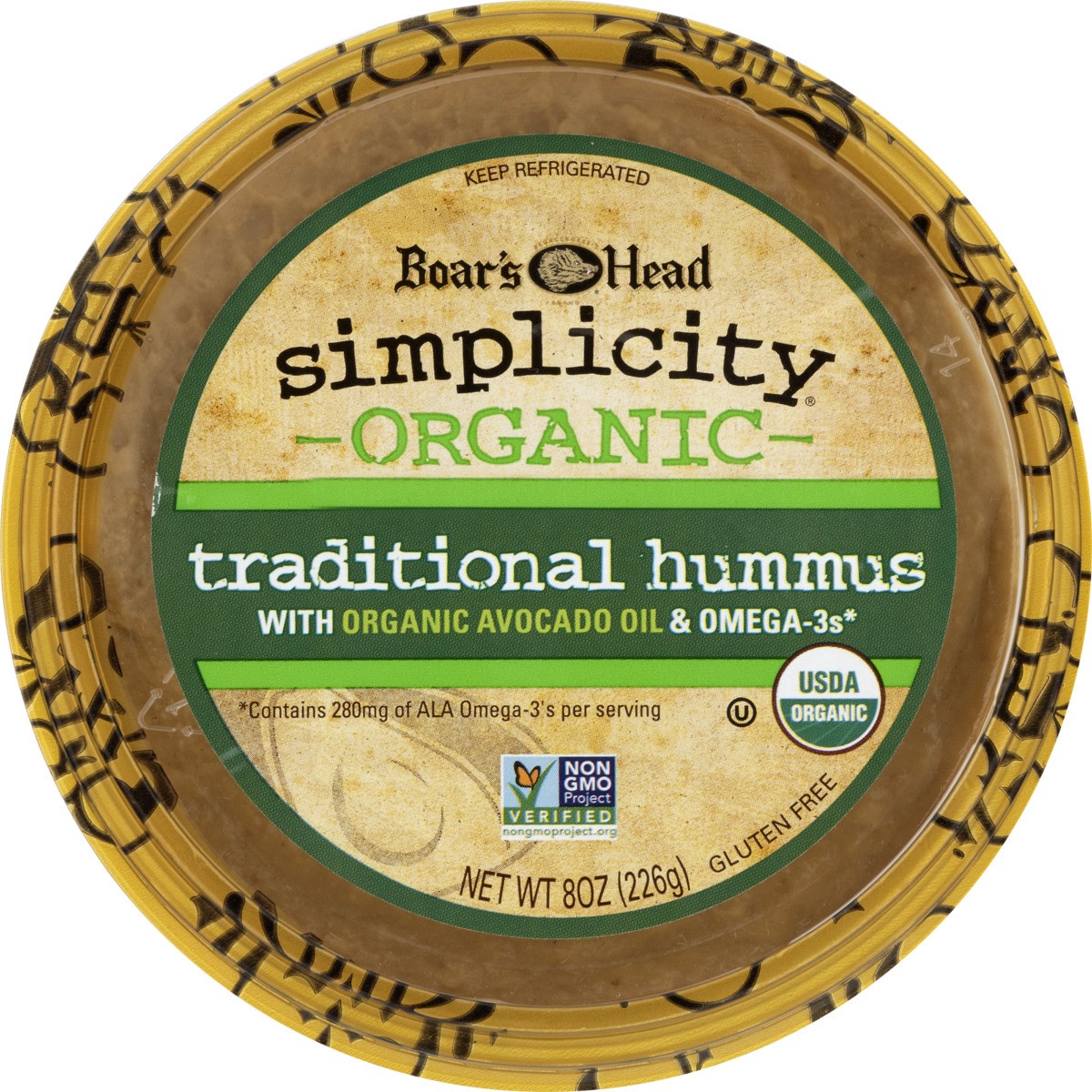 slide 6 of 9, Boar's Head Simplicity Hummus, 8 oz