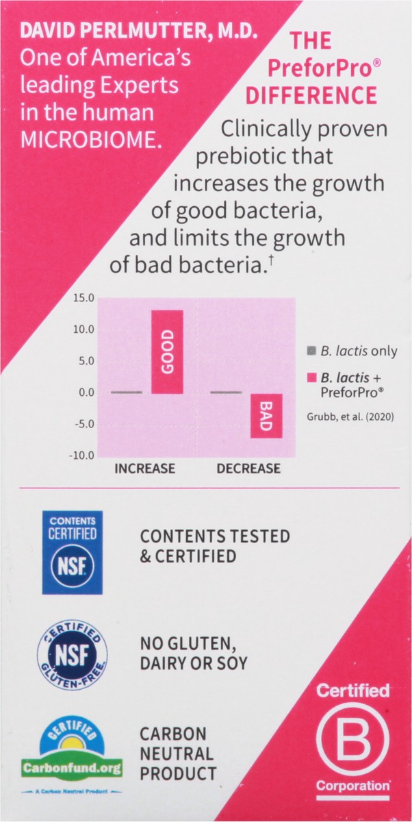 slide 10 of 14, Garden of Life Vegetarian Capsule 50 Billion Probiotics Women's pH 30 ea, 30 ct