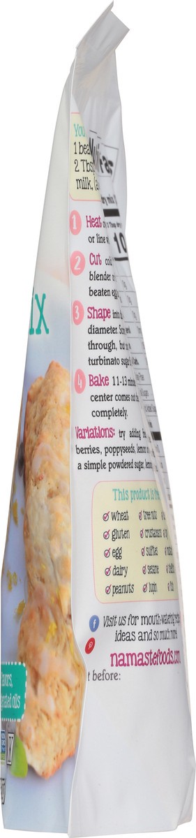 slide 2 of 14, Namaste Lemon Scone Mix 8 oz, 8 oz