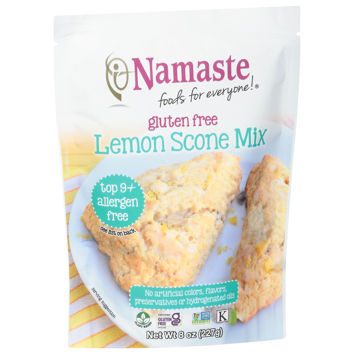 slide 8 of 14, Namaste Lemon Scone Mix 8 oz, 8 oz