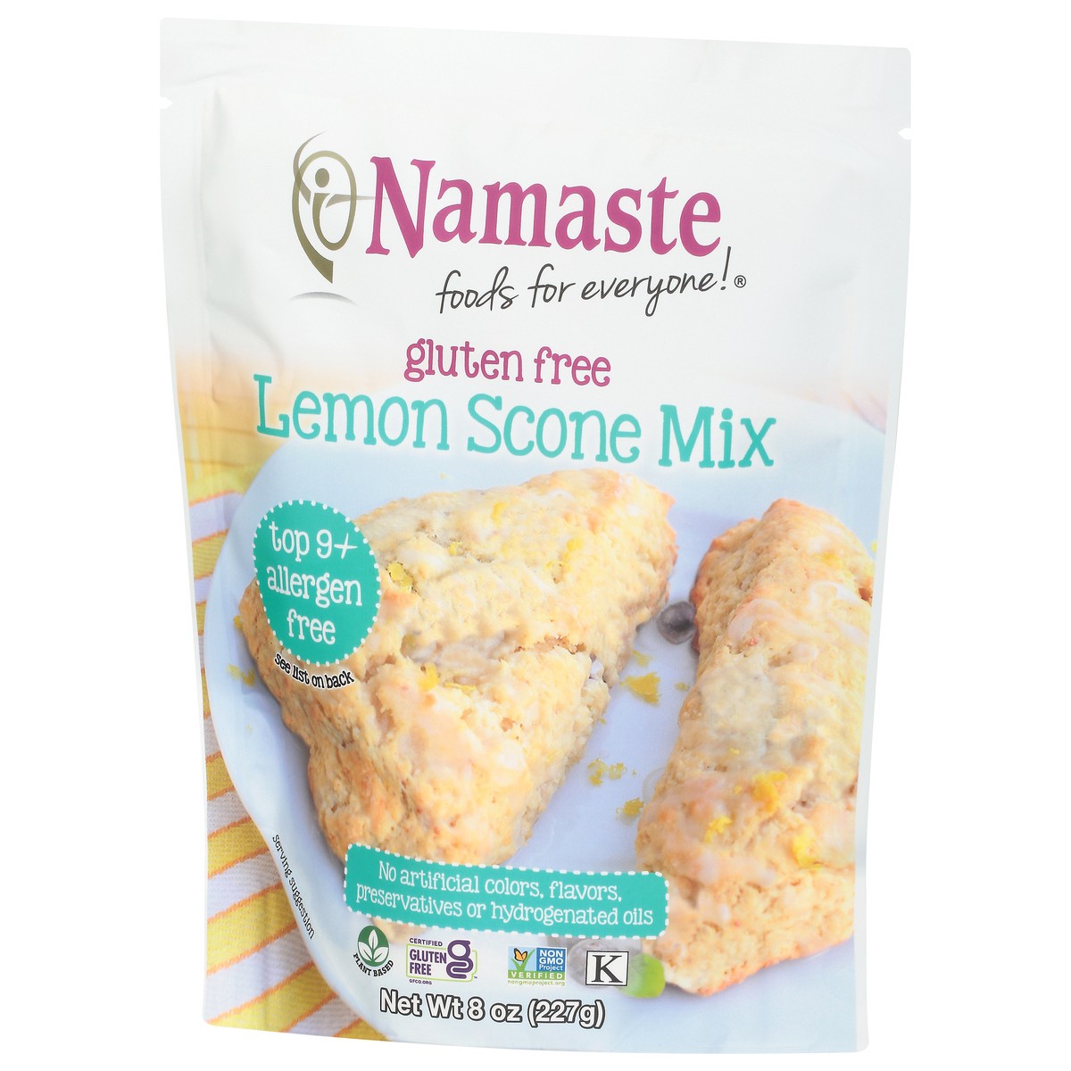 slide 11 of 14, Namaste Lemon Scone Mix 8 oz, 8 oz