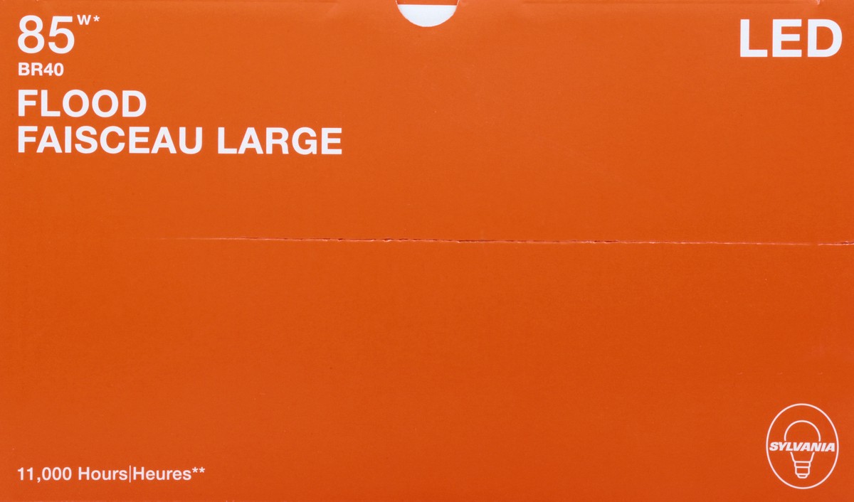 slide 4 of 9, Sylvania LED Flood Daylight 13 Watts Light Bulbs 2 ea, 2 ct