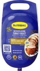 Butterball All Natural Frozen Turkey Breast Roast, Dark Meat, 3 lbs.