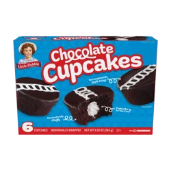 Little Debbie Snack Cakes, Little Debbie Family Pack Chocolate Cupcakes 6 ct