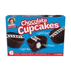 Little Debbie Snack Cakes, Little Debbie Family Pack Chocolate Cupcakes 6 ct