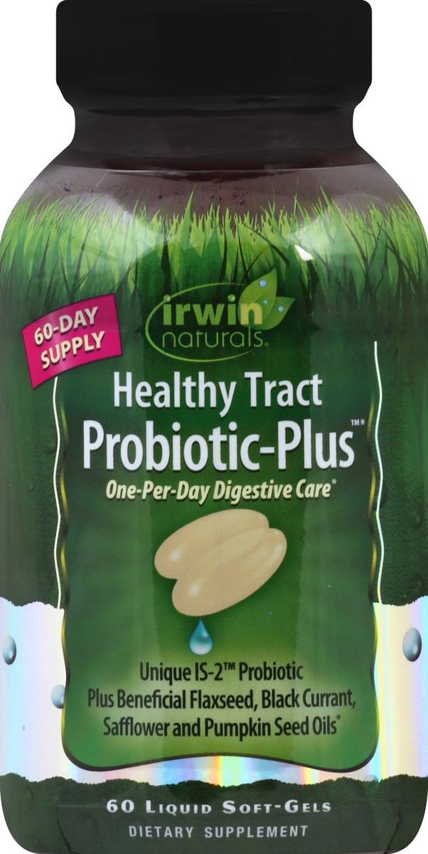 slide 1 of 6, Irwin Naturals Probiotic-Plus 60 ea, 60 ct