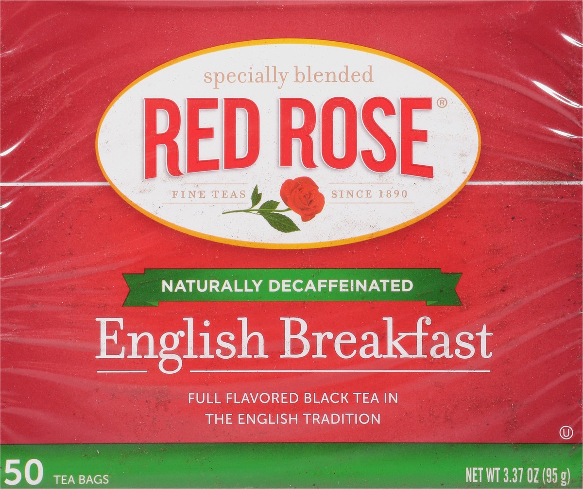 slide 12 of 13, Red Rose Tea Tea Bags English Breakfast Black Tea 50 ea, 50 ct