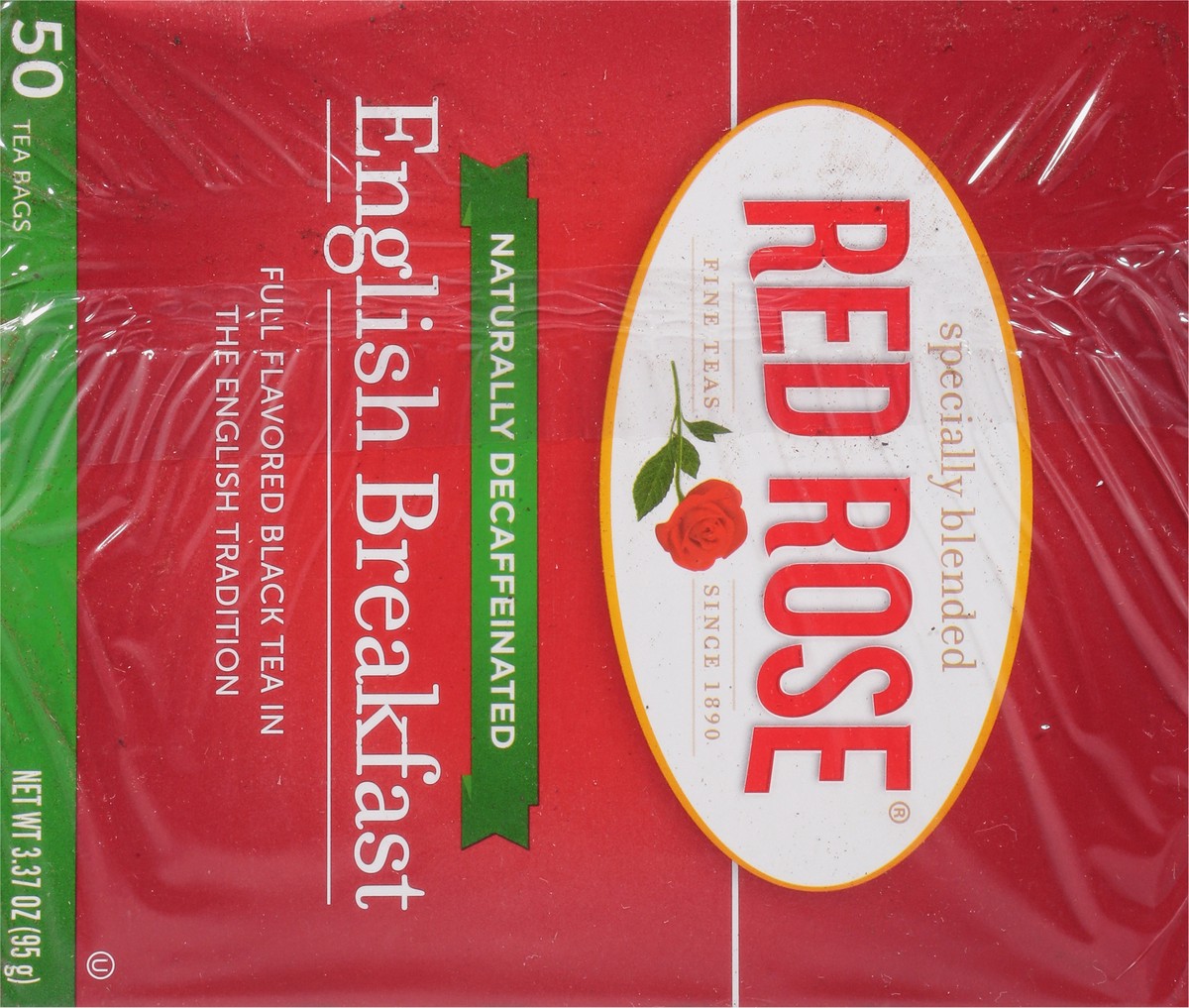 slide 11 of 13, Red Rose Tea Tea Bags English Breakfast Black Tea 50 ea, 50 ct