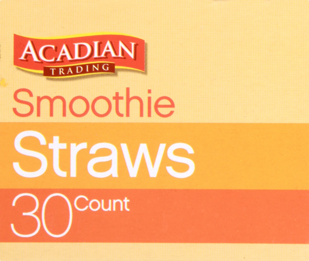 slide 6 of 8, Acadian Trading Smoothie Straws 30 ea, 30 ct