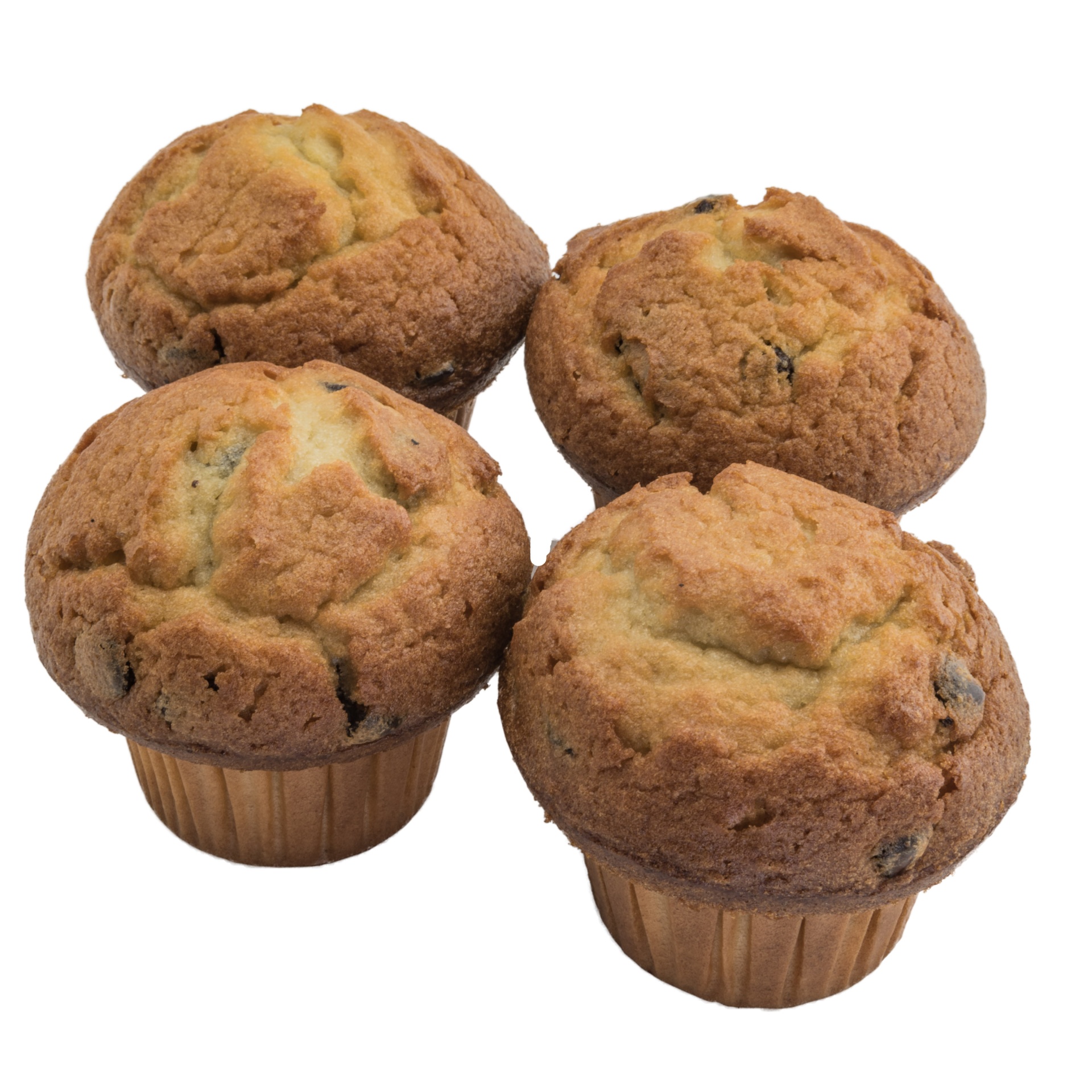 slide 1 of 1, Bakehouse Banana Chocolate Chip Muffins 4ct, 4 ct