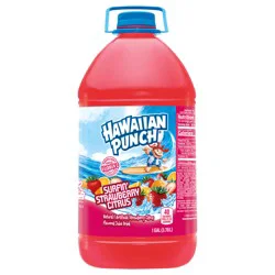 Hawaiian Punch Surfin Strawberry Citrus Juice Drink, 1 Gallon Bottle