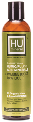 slide 1 of 1, HUmineral Humic/Fulvic Acid Mineral + Immune Boost Raw Liquid, 8 fl oz