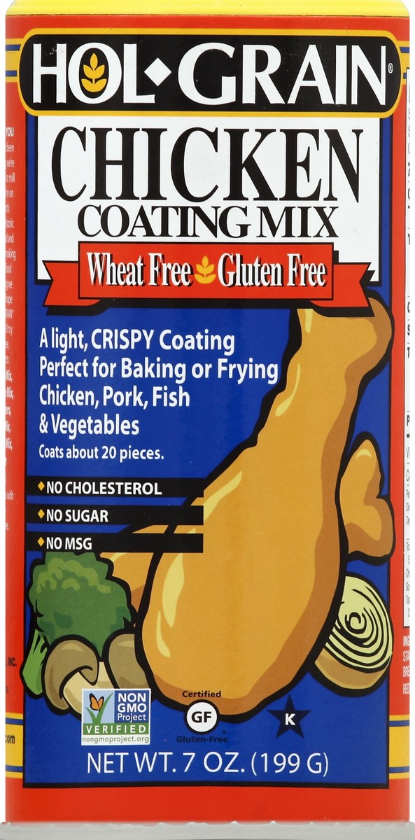 slide 1 of 2, HOL-GRAIN Mix Coating Chicken, 7 oz