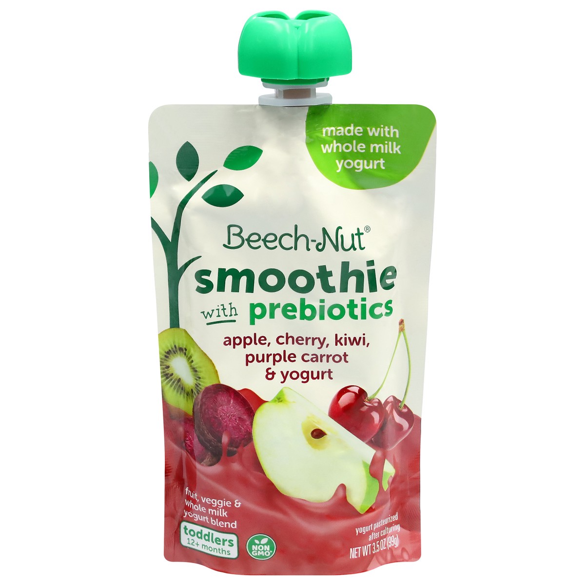 slide 1 of 13, Beech-Nut Toddlers (12+ Months) Apple, Cherry, Kiwi, Purple Carrot & Yogurt 3.5 oz, 3.5 oz