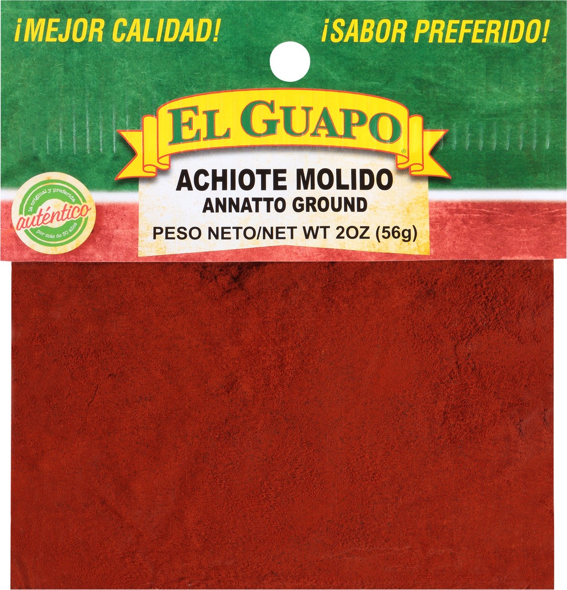 slide 6 of 7, El Guapo Annatto Ground, 2 oz