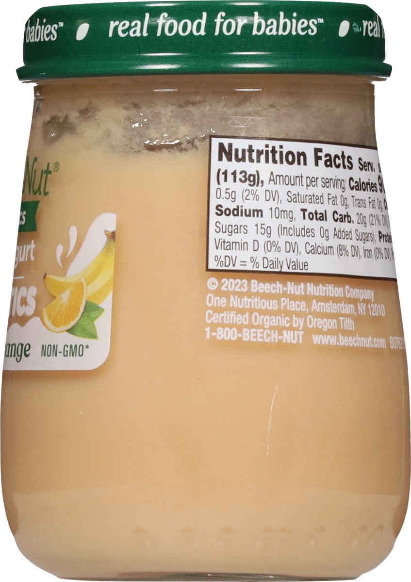 slide 14 of 14, Beech-Nut Organics Stage 2 (6 Months+) Banana Orange 4 oz, 4 oz