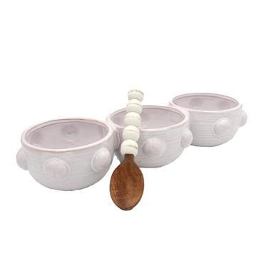slide 1 of 1, Mud Pie Beaded Triple Dip Set, 1 ct