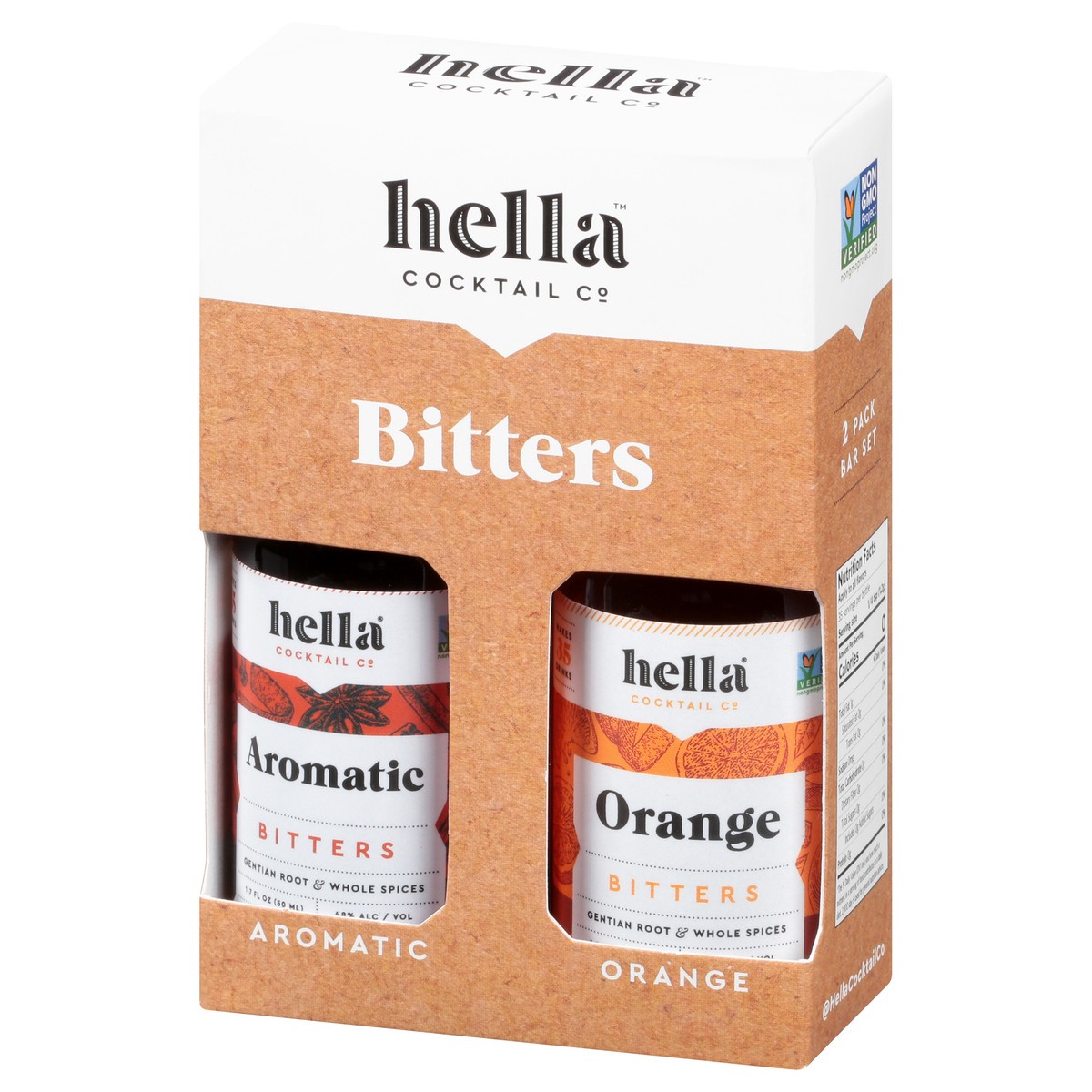 slide 8 of 9, Hella Cocktail Co. Aromatic/Orange Bitters - 2 ct, 1.7 oz
