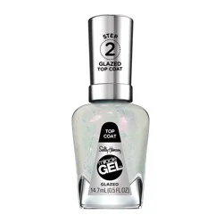 Sally Hansen Miracle Gel Nail Polish - Special Effects Top Coat - Glazed - 0.5 fl oz